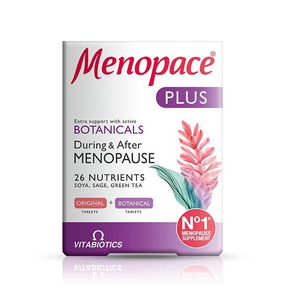 Vitabiotics Menopace Plus Tablets x 56 - Vitabiotics EasyMeds Pharmacy