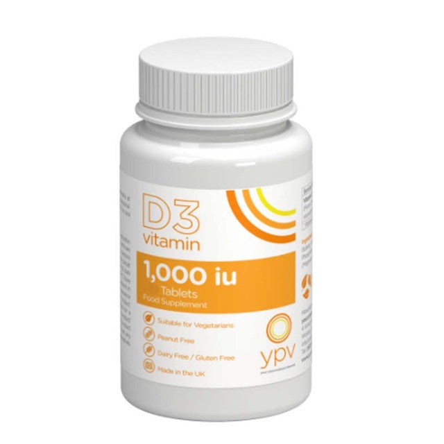 YPV Vitamin D3 1000Iu Tabs 180 - Ypv EasyMeds Pharmacy