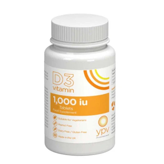 YPV Vitamin D3 1000Iu Tabs 180 - Ypv EasyMeds Pharmacy