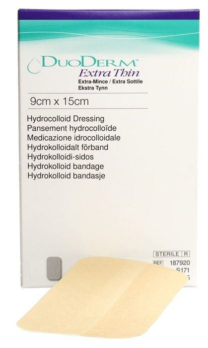 Duoderm Extra Thin Hydrocolloid Dressings 9cm x 15cm S171 - Convatec EasyMeds Pharmacy