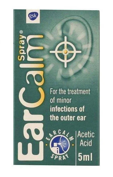 Ear Calm/Earcalm Spray - For Ear Irritation - GlaxoSmithKline EasyMeds Pharmacy