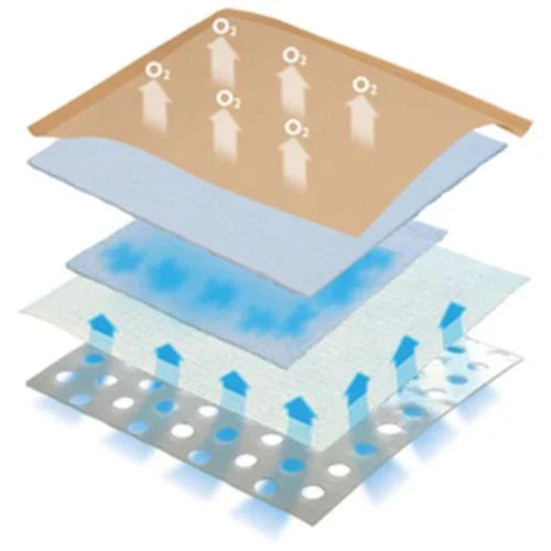 Eclypse Adherent Super Absorbent Dressing 10cm x 10cm - Advancis Medical EasyMeds Pharmacy