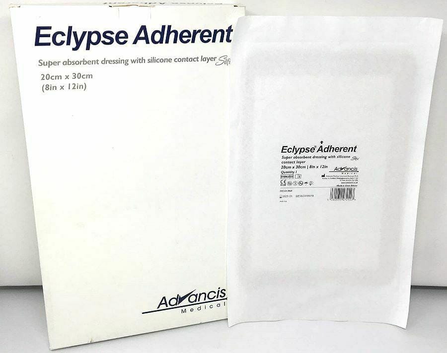 Eclypse Adherent Super Absorbent Dressings 20cm x 30cm x 10 - CR3864 - Eclypse EasyMeds Pharmacy