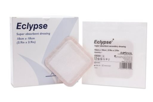 Eclypse Super Absorbent dressings 10cm x 10cm (x20) - Advancis Medical EasyMeds Pharmacy