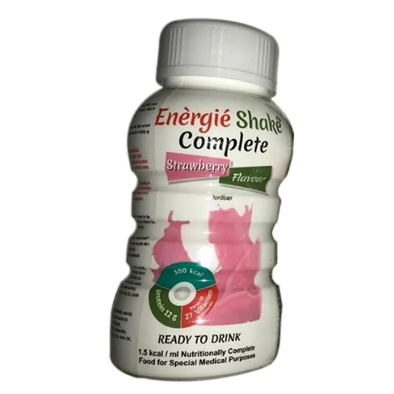EnergieShake Complete 1.5kcal Liquid Strawberry 200ml - Anaiah Healthcare Pvt Ltd EasyMeds Pharmacy