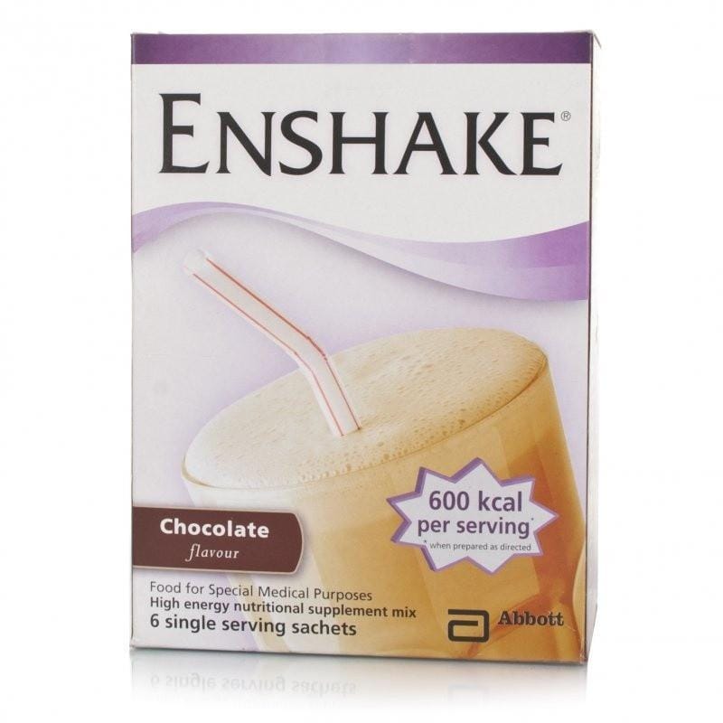 Enshake Sachets Chocolate (6 x 96.5g) - Abbott EasyMeds Pharmacy
