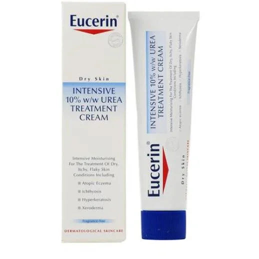 Eucerin Intensive 10% W/W Urea Treatment Cream 100ml - Pack of 2 - Eucerin EasyMeds Pharmacy