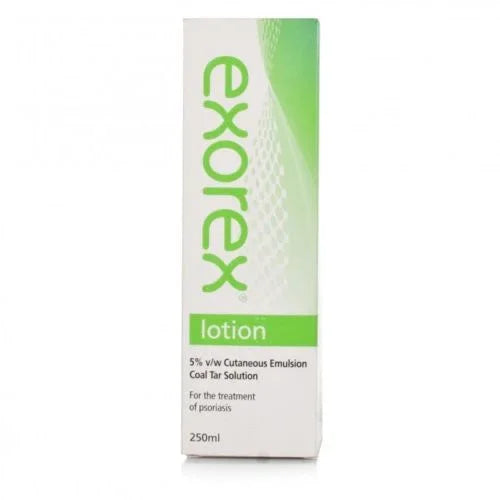 Exorx Coal Tar Lotion 5% 250ml - Teva UK EasyMeds Pharmacy