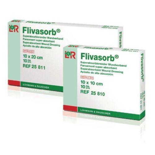 Flivasorb (Now Vliwasorb Pro) Highly Exuding Wounds Dressing 22cm x 22cm - L&R Medical UK LTD EasyMeds Pharmacy
