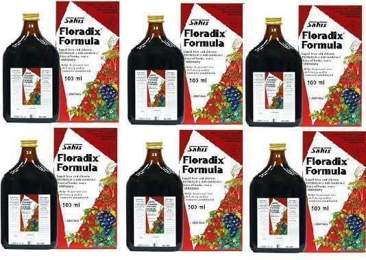 Floradix Iron Supplement (500ml x 6 Bottles) - Salus EasyMeds Pharmacy