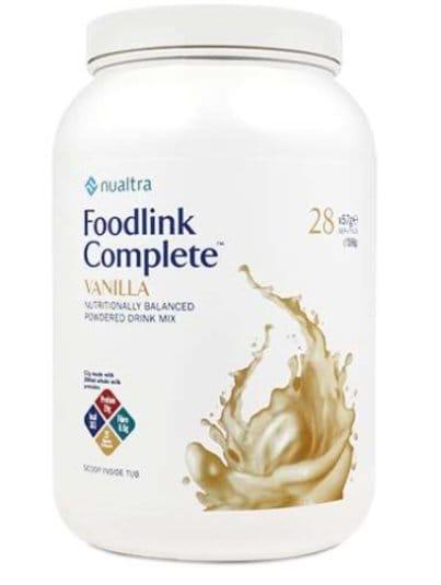 Foodlink Complete Vanilla Tub 1596g - Nualtra EasyMeds Pharmacy
