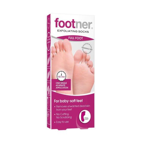 Footner Exfoliating Socks x 1 - Footner EasyMeds Pharmacy