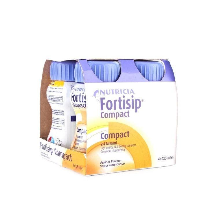 Fortisip Compact Apricot ( 4 x 125ml) - Nutricia EasyMeds Pharmacy