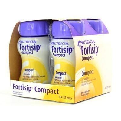 Fortisip Compact Banana ( 4 x 125ml) - Nutricia EasyMeds Pharmacy