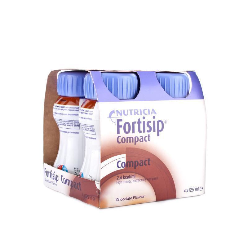 Fortisip Compact Chocolate ( 4 x 125ml) - Nutricia EasyMeds Pharmacy
