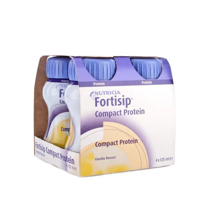 Fortisip Compact Protein Vanilla ( 4 x 125ml) - Nutricia EasyMeds Pharmacy
