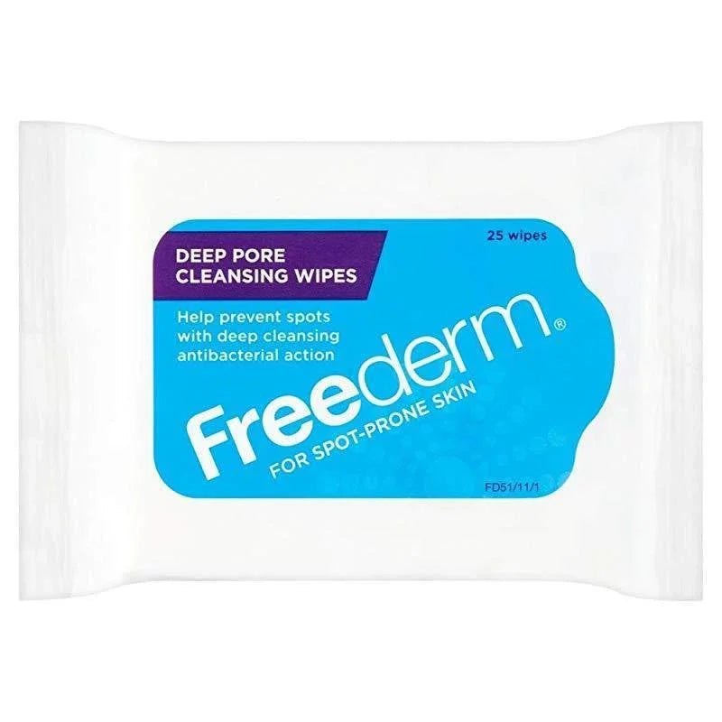 Freederm Deep Pore Wipes x 25 - Dendron Ltd EasyMeds Pharmacy