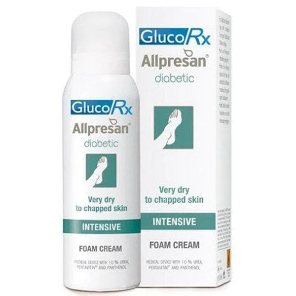 GlucoRx Allpresan Diabetic Foam Cream Intensive 300ml - GlucoRx EasyMeds Pharmacy