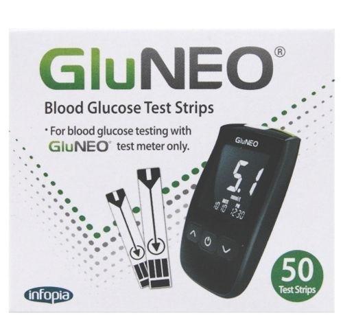 GluNEO Blood Glucose Test Strips x 50 - GluNEO EasyMeds Pharmacy