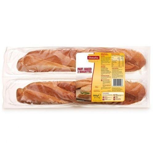 Glutafin Gluten Free 2 Part-Baked Baguettes 350g - Glutafin EasyMeds Pharmacy
