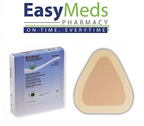 Granuflex Bordered Sterile Dressings 10cm x 13cm x10 Ulcers/Burns/Wounds/Abrasions - Convatec EasyMeds Pharmacy
