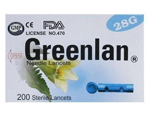Greenlan 28G Lancets x 200 - Greenlan EasyMeds Pharmacy