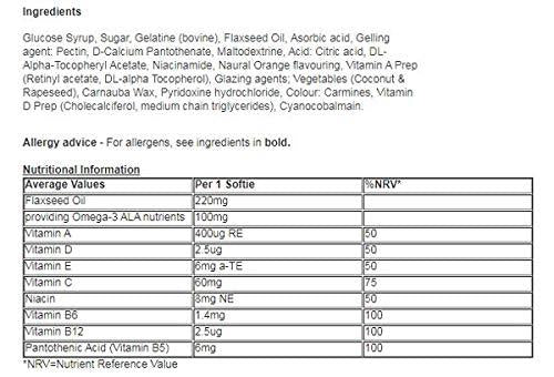 Haliborange for Kids 3-7 Mr. Men Little Miss Omega 3 & Multivitamins - 30 Orange Softies - Seven Seas EasyMeds Pharmacy