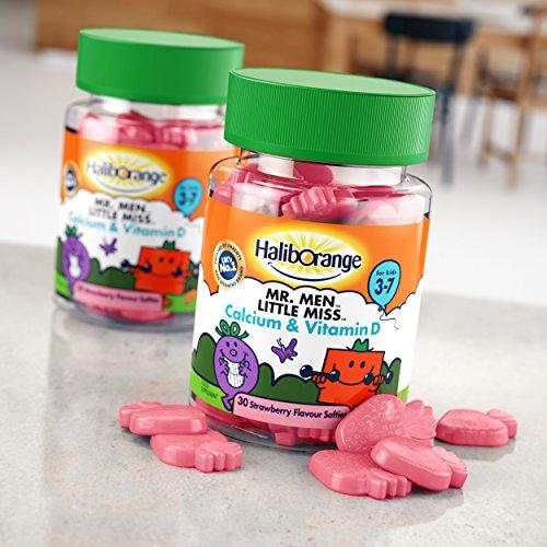 Haliborange Kids Mr. Men Little Miss Calcium and Vitamin D Strawberry softies 30 - Seven Seas EasyMeds Pharmacy
