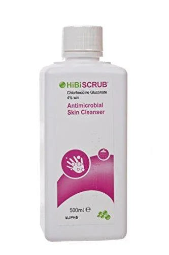 Hibiscrub Antiseptic Skin Cleansing Handwash 500ml x 10 - Hibiscrub EasyMeds Pharmacy
