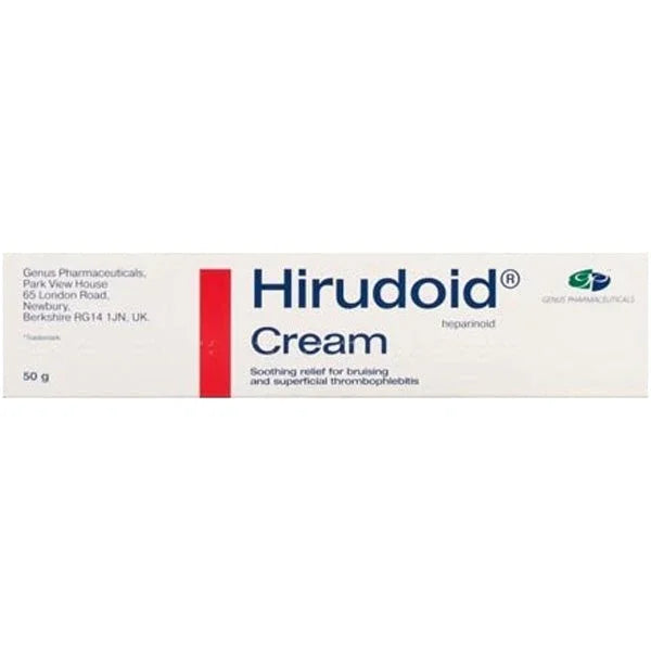Hirudoid Cream Soothing Relief for Bruising - 50g - Thornton & Ross EasyMeds Pharmacy