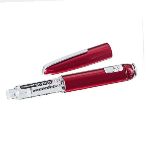 Humapen Savvio Cartridge Pen Red EasyMeds Pharmacy