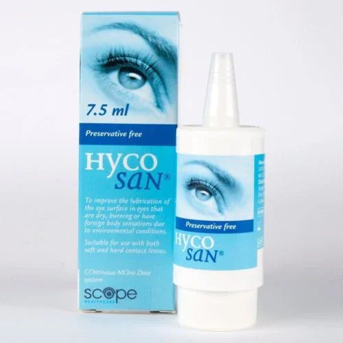 Hycosan Moisturiser Preservative Free Eye Drops 7.5 ml - Hycosan EasyMeds Pharmacy