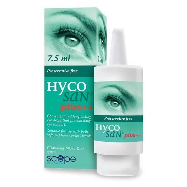 Hycosan Plus Eye Drops Preservative Free 7.5ml - Hycosan Plus EasyMeds Pharmacy
