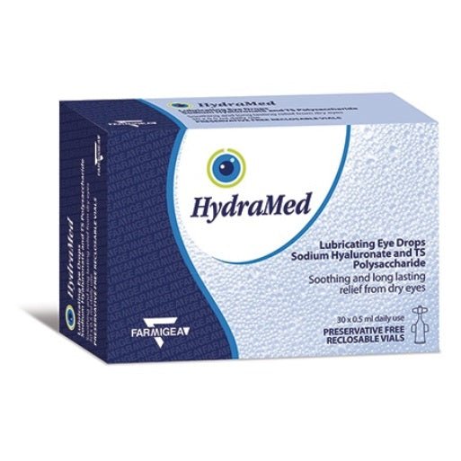 Hydramed 0.2% Sodium Hyaluronate Vials 0.5ml x 30 - Hydramed EasyMeds Pharmacy