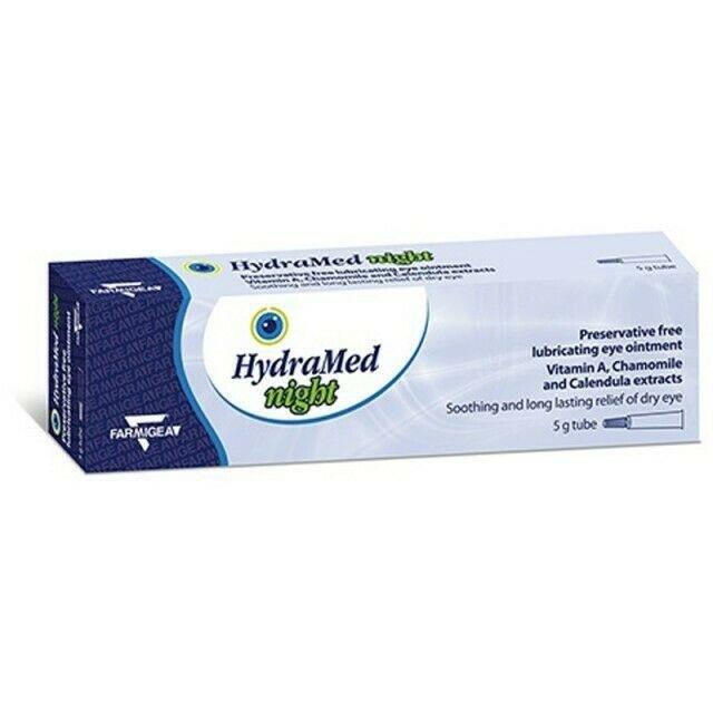 Hydramed Night Preservative-Free Eye Ointment 5g - Hydramed EasyMeds Pharmacy