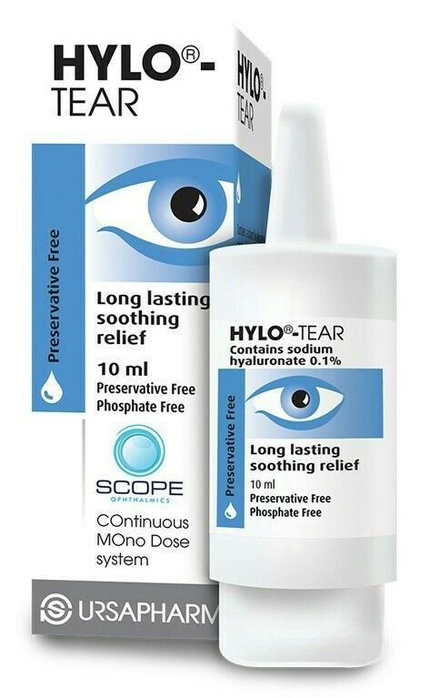 Hylo-Tear Lubricating Eye Drops 10ml x 2 Packs - Scope Opthalmics EasyMeds Pharmacy