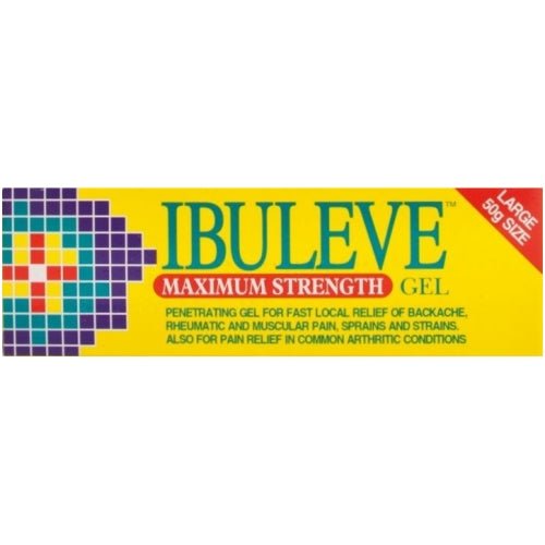 Ibuleve Maximum Strength Gel - 50g - Dendron EasyMeds Pharmacy