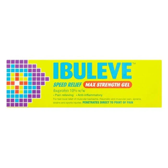 Ibuleve Speed Relief Max Strength Gel 40g - Ibuleve EasyMeds Pharmacy