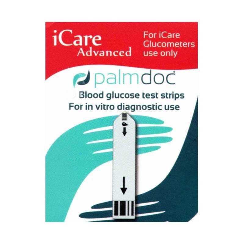 iCare Advanced Blood Glucose Test Strip x 50 - Equalibras Ltd EasyMeds Pharmacy