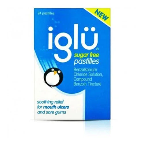 Iglu Sugar Free 24 Pastilles - Iglu EasyMeds Pharmacy