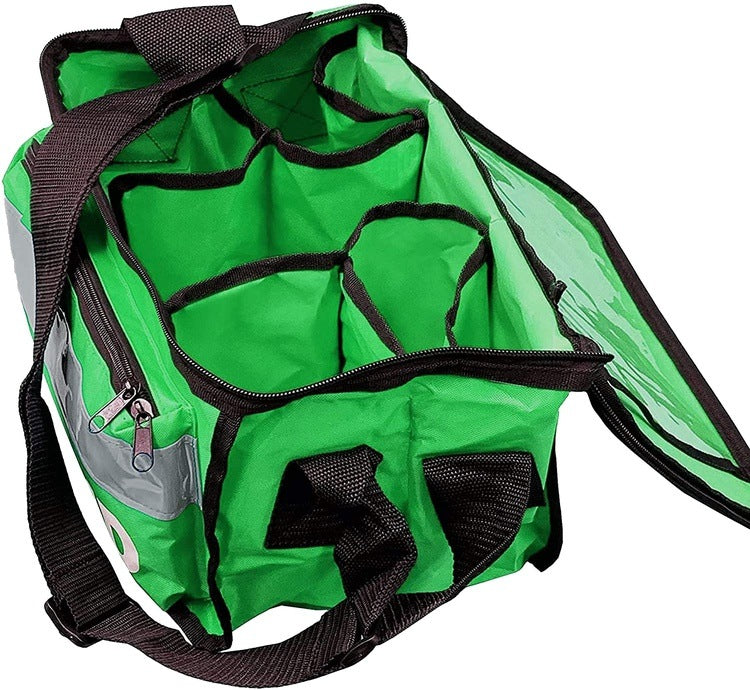 JFA Green Haversack Emergency First Aid Bag - Empty - JFA Medical EasyMeds Pharmacy