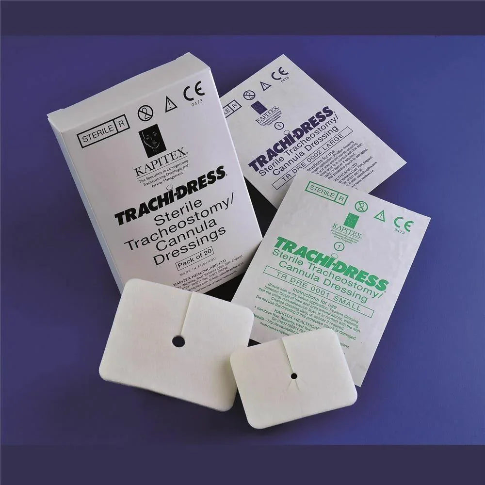 Kapitex Trachi-Dress Dressing Large 80mm x 100mm x 20 - Kapitex EasyMeds Pharmacy