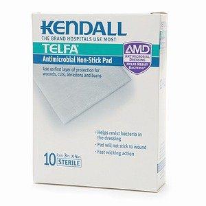 Kendall Telfa AMD Island Dressings 10cm x 12.5cm Pack of 25) by Telfa - H&R Healthcare EasyMeds Pharmacy