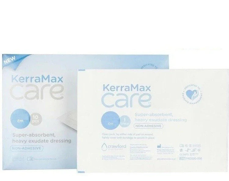 KerraMax Care Dressing 20cm x 22cm x 10 - KerraMax EasyMeds Pharmacy