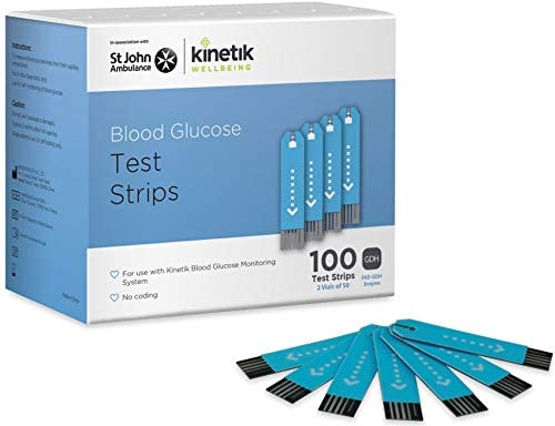 Kinetik Wellbeing Glucose Test Strips (Pack of 100) - Kinetik Wellbeing EasyMeds Pharmacy