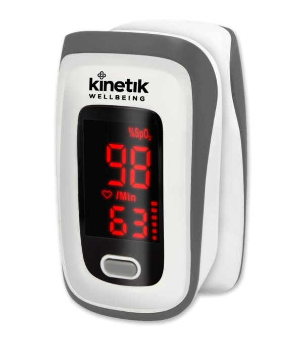 Kinetik Wellbeing Finger Pulse Oximeter - in Association with St John Ambulance - Kinetik Wellbeing EasyMeds Pharmacy
