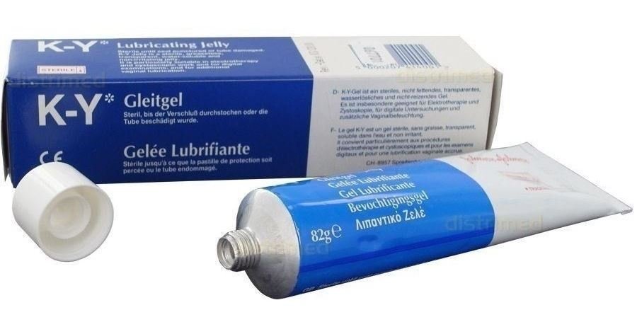 KY Jelly K-Y 82g x 12 Sterile Lubricant Gel Lube - FAST UK Delivery - Thornton & Ross EasyMeds Pharmacy