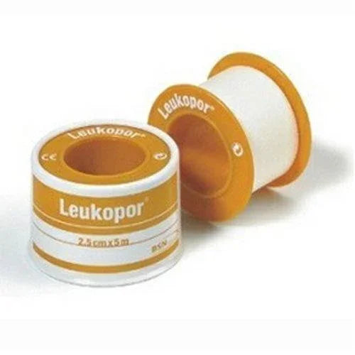 Leukopor Hypo-Allergenic Surgical Tape 2.5cm x 5m x6 - BSN Medical EasyMeds Pharmacy