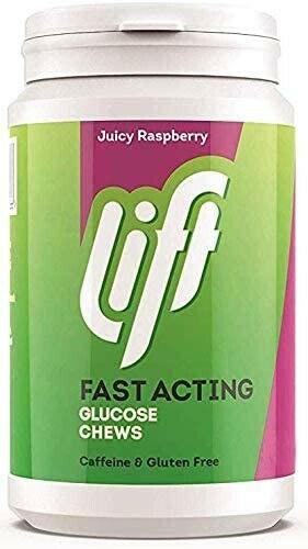 Lift Glucose Chewable Tablets Raspberry x 50 | 200g - BBI Healthcare EasyMeds Pharmacy