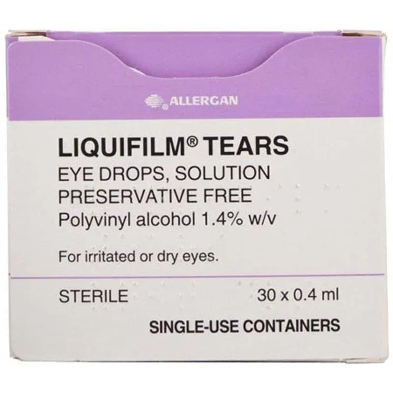 Liqui-film Tears Preservative Free Eye Drops 30 x 0.4ml - Liqui-film EasyMeds Pharmacy